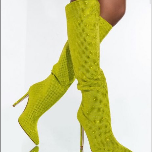 For Better Quality Shoes-Green Diamond 